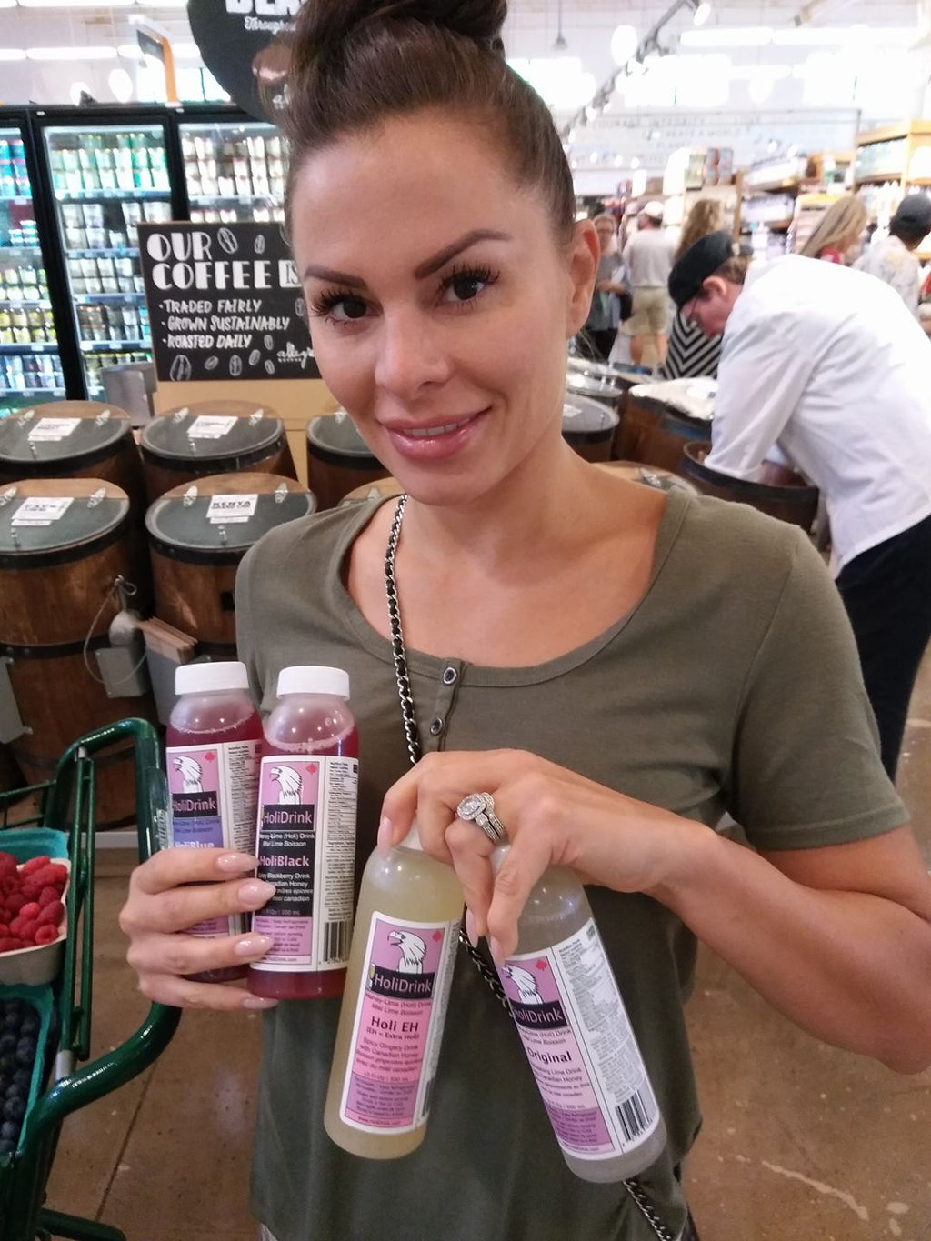 Mixed HoliDrink's 5 flavors 12x 300 mL or 10 Fl Oz PET bottles