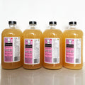 4 bottles of ¼ Gallon glass bottles of HoliDrink HoliEH Spicy Ginger