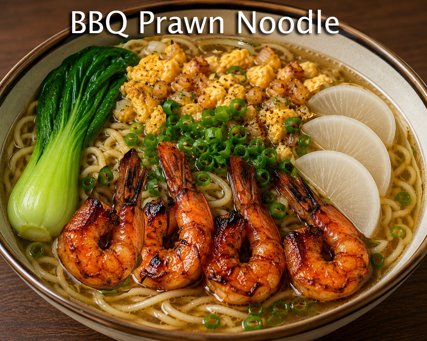 BBQ Prawn Noodle