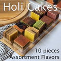 Holi Cakes - 10 pieces of Spekkoek (Lapis Legit) - Assortment Flavors