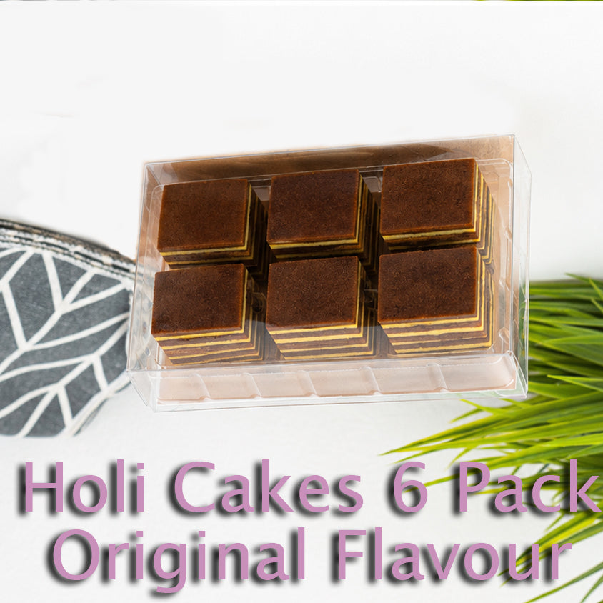 Holi Cakes - 6 pieces of Spekkoek Original Flavor