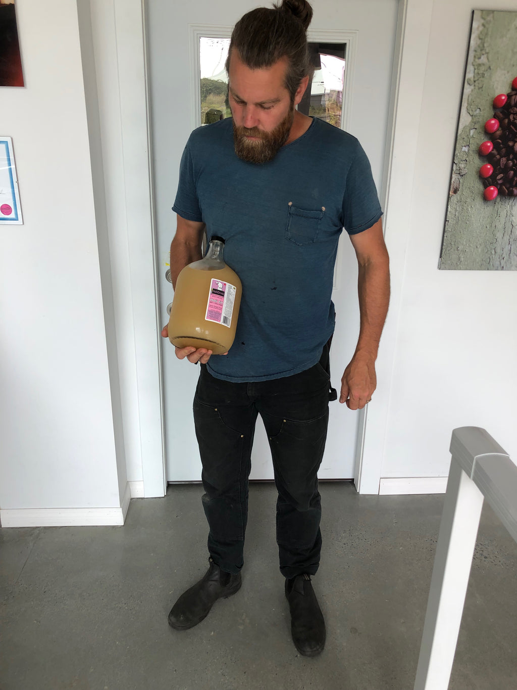 1 Gallon HoliDrink HoliEH Spicy Ginger in Glass Bottle