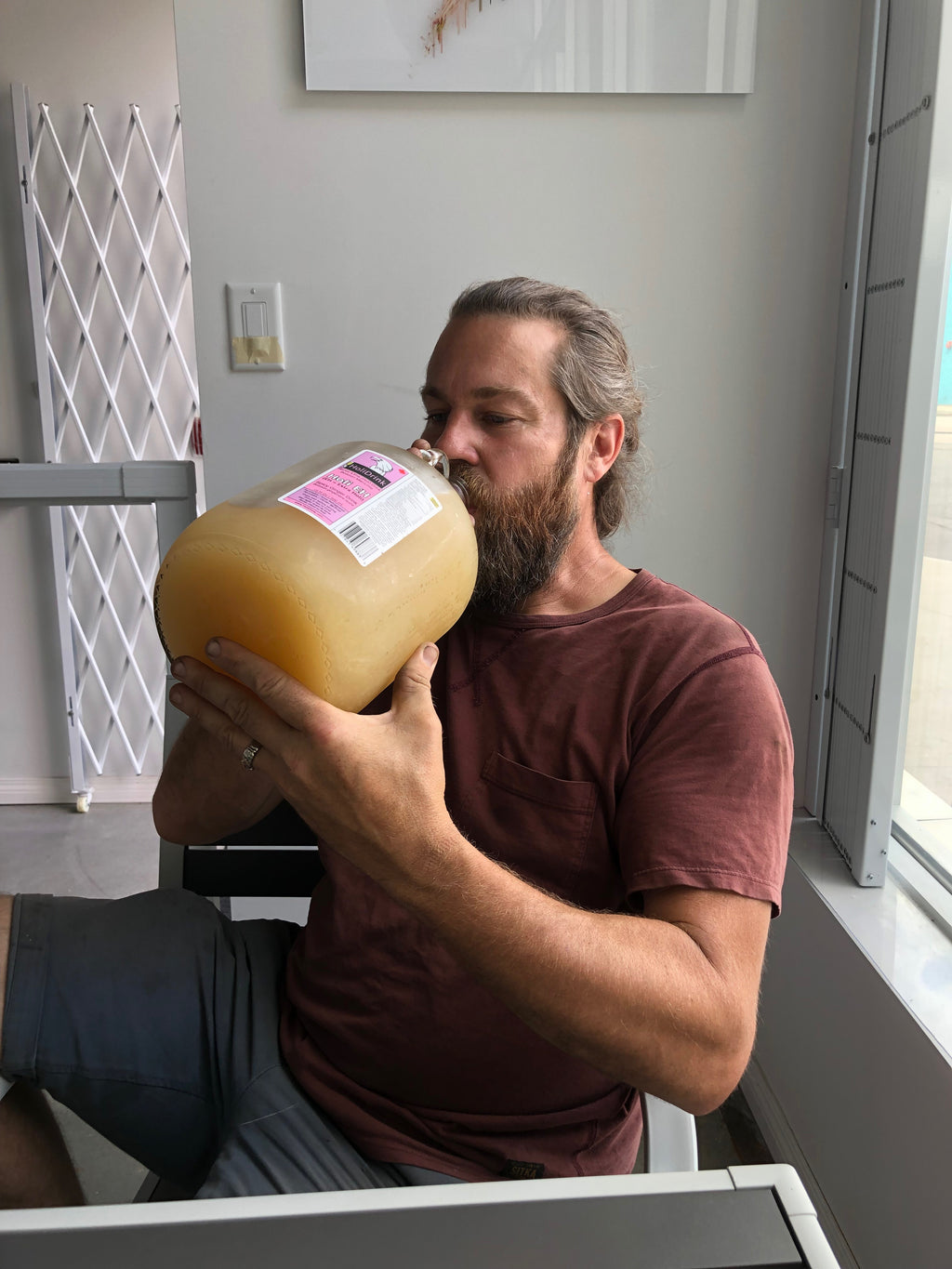 1 Gallon HoliDrink HoliEH Spicy Ginger in Glass Bottle