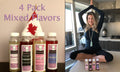 4 Pack Mix Flavor (4 flavors of HoliDrink)