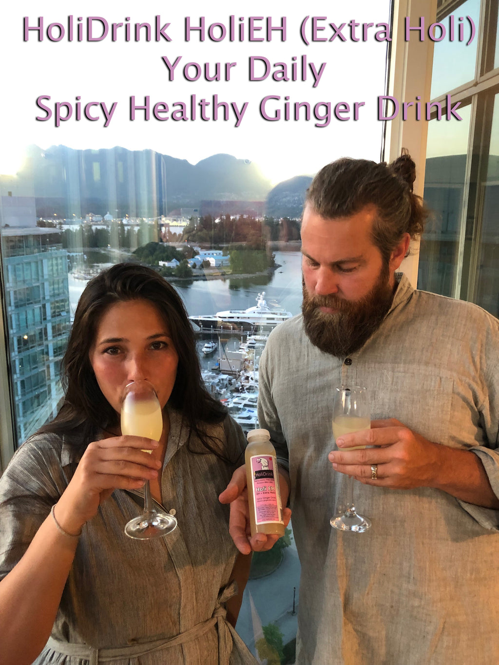 HoliDrink HoliEH Spicy Ginger — 24 Pack (300 mL)