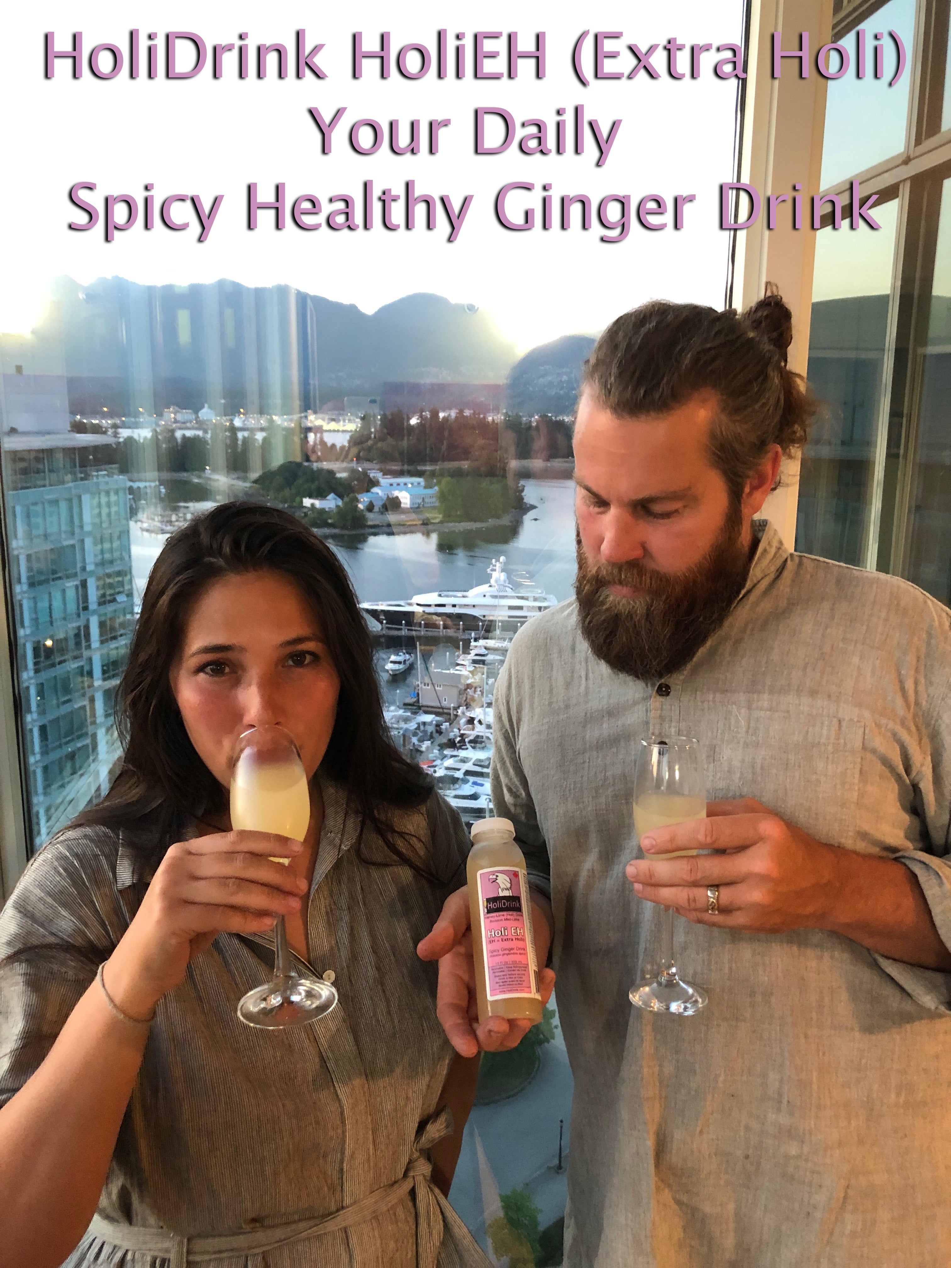 HoliDrink HoliEH Spicy Ginger — 12 Pack (300 mL)