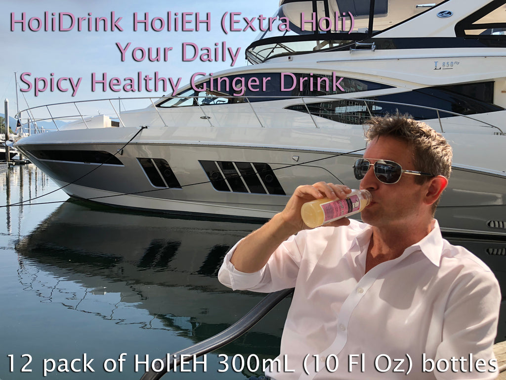 HoliDrink HoliEH Spicy Ginger — 12 Pack (300 mL)